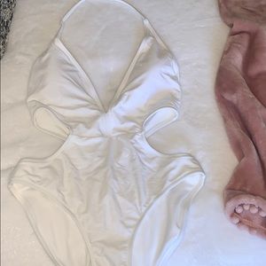 One piece bathing suit